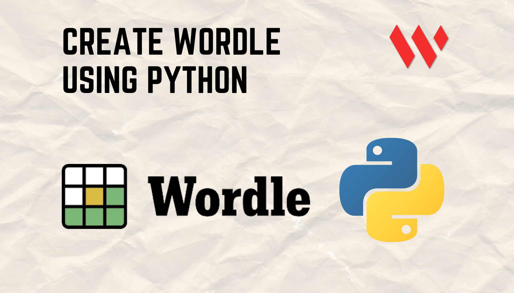 Create Wordle using Python